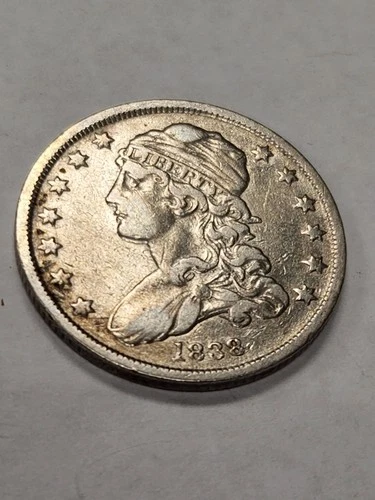 1838-P Capped Bust Quarter — photo from another recent sale