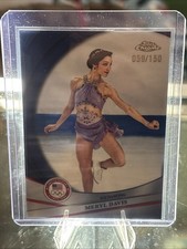 2026 TOPPS CHROME USA WINTER OLYMPICS MERYL DAVIS BLUE SP REFRACTOR /150 #158