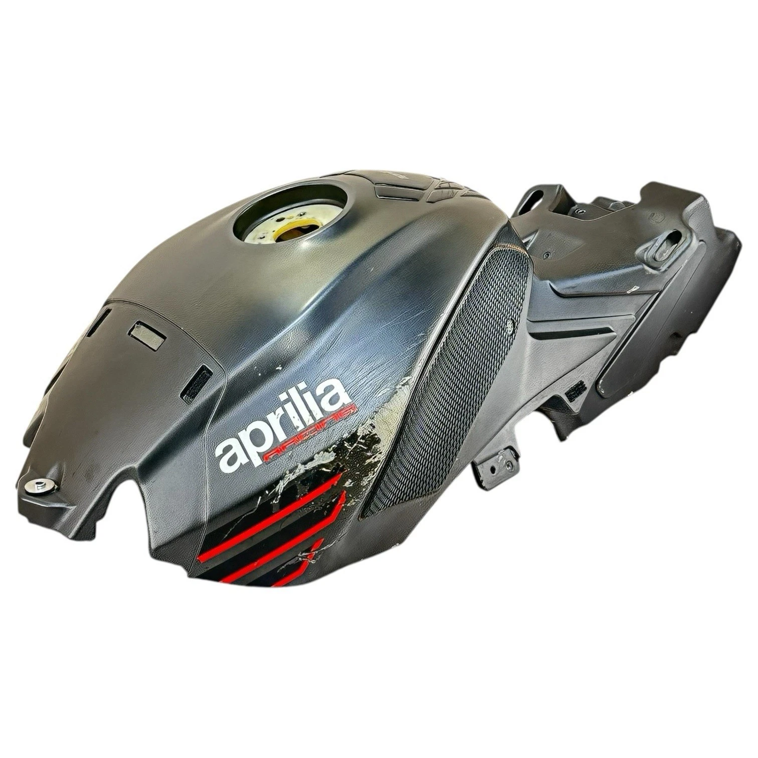 2015 2016 APRILIA RSV4 RF Benzintank Kraftstoffreservoir Grau *Beschädigt*