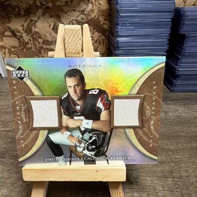 2007 Upper Deck Artifacts Flashback Fabrics Matt Schaub #PSF-MS Falcons