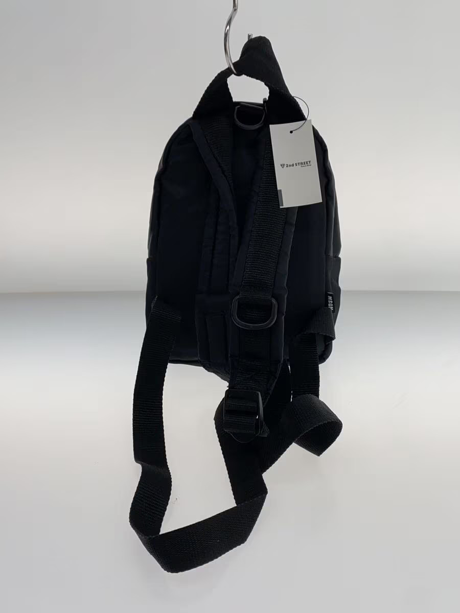 MSGM Backpack Polyester Black 2841MDZ079 - image 3