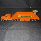 Vintage 1980 Hot Wheels Steering Rig Bob's Sand And Gravel Peterbilt Semi Truck