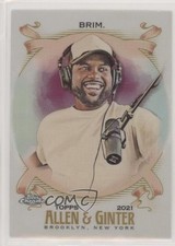 2021 Topps Allen & Ginter Chrome Refractor Steelo Brim #267 0lt3