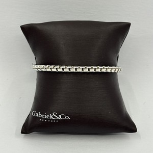 Tiffany & Co 925 Sterling Silver Venetian Chain Bracelet 7” 16.11g