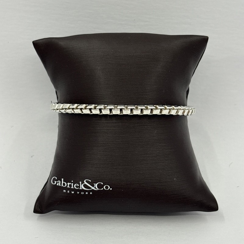 Tiffany & Co 925 Sterling Silver Venetian Chain Bracelet 7” 16.11g