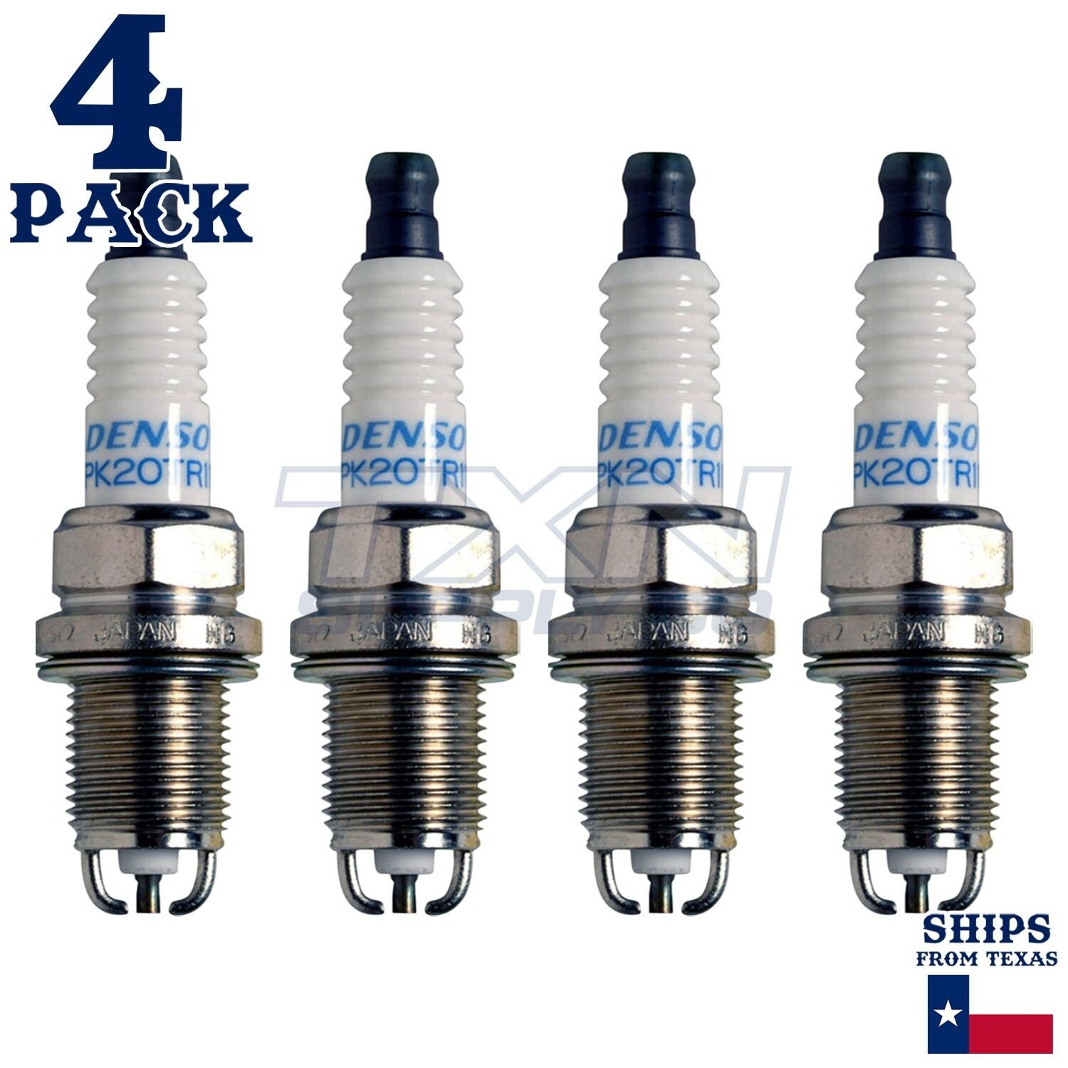 4 Pack Denso 3253 Double Platinum Spark Plugs PK20TR11