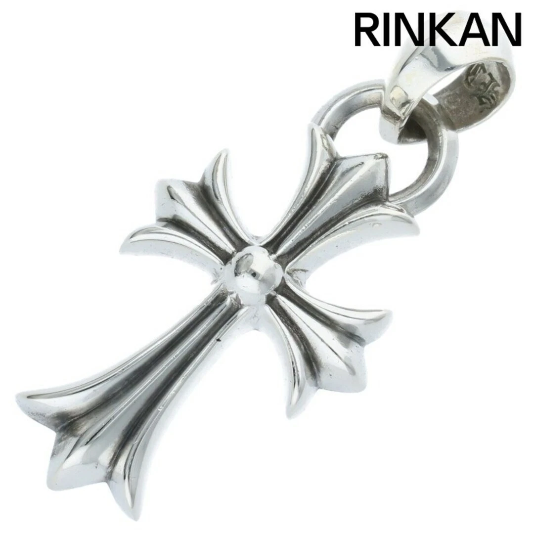 CHROME HEARTS Collana uomo cuori cromati CH CRS SML W BALE piccola croce cauzione argento usata