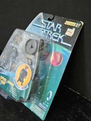 Figura de acción de colección Star Trek Capitán Benjamin Sisko 1998 Playmates DS9 NUEVA EN CAJA 5" Foto 4 de 4