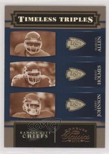 2006 Donruss Classics Timeless Triples /1000 Larry Johnson Marcus Allen HOF 01ny