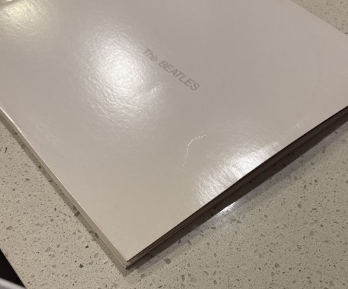 1968 The Beatles White Album SWBO-101 Capitol Records LP Poster Included W/pics - Picture 2 of 18