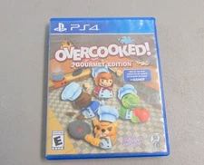 PS4 - Overcooked Gourmet Edition - NO MANUAL - VERY GOOD - FREE SHIPPING