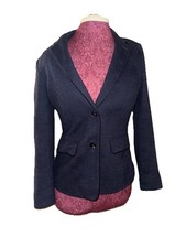 Joules Women Blue Blazer US Size 4 Cute 