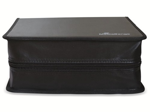 MediaRange Archivierungsmappe für 200 Discs, Kunstleder, schwarz - 第 1/4 張圖片