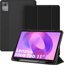 FINTIE Ultra-Thin Protective Case for 2025 Lenovo Idea Tab 11 Inch, Black, Auto