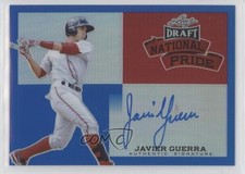 2015 Leaf Metal Draft National Pride Blue Prismatic 6/25 Javy Guerra Auto a2v