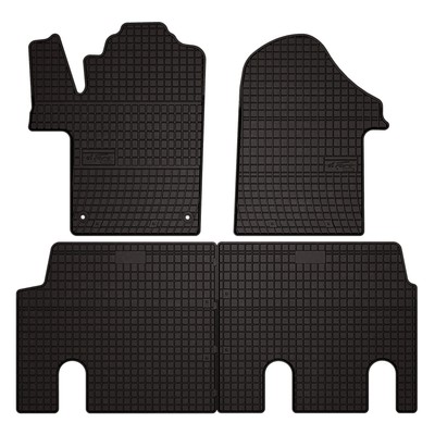 Fußmatten Set Gummimatten für Mercedes Vito W447 Bj. 2014- 4-tlg Set
