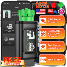 HD120 + Bag Heavy Duty Truck Scanner DPF Rese...