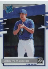 2020 Panini Donruss Optic - Rated Rookies Shun Yamaguchi #95 (RC)