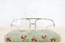 Vintage Aviator Eyeglass Frames 1970s made France Classic Pilot Eyewear