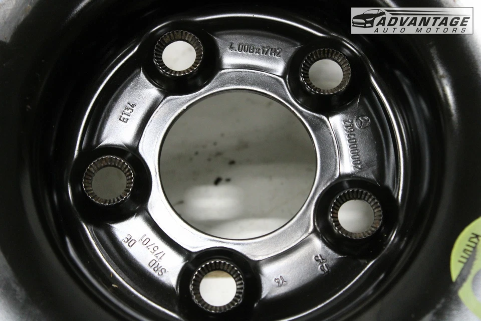 2010-2016 MERCEDES E350 W212 EMERGENCY SPARE WHEEL TIRE DONUT R17 155/70 OEM - Image 4 of 4