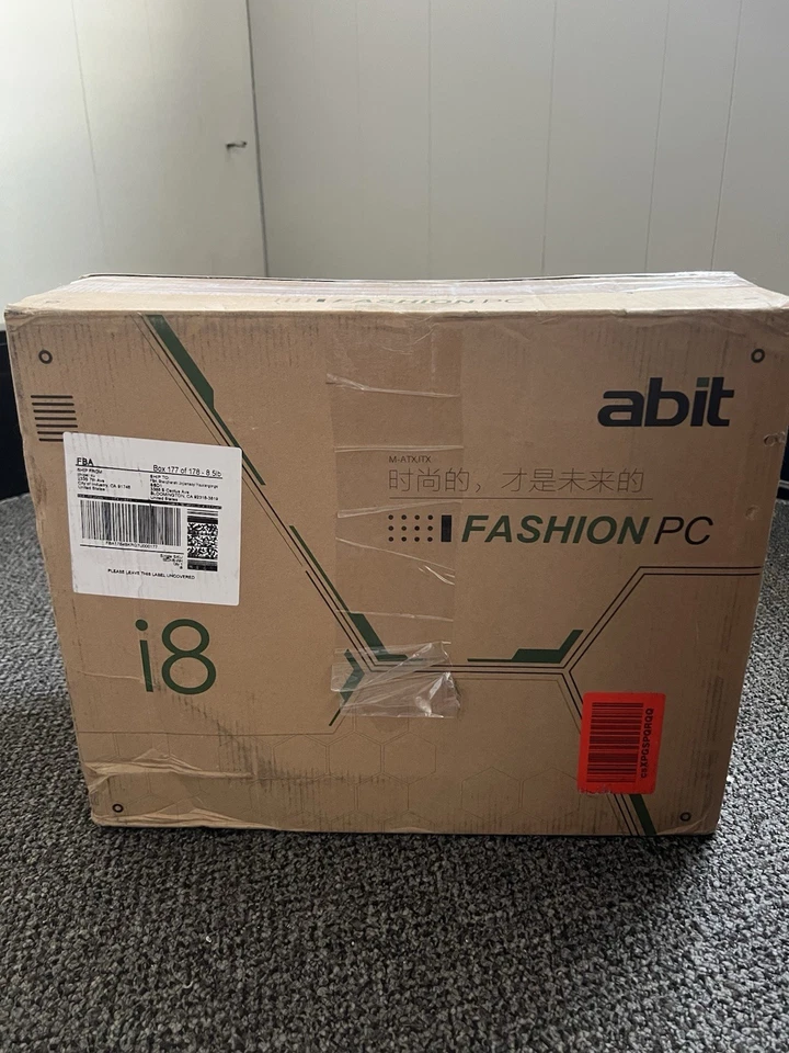 Abit I8 Fashion PC Case Micro White - New In Box Never Used - Image 2 of 2