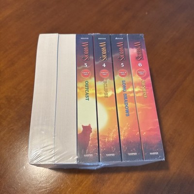 Warriors Power of Three Book Set: Volumes 1 to 6 by Erin Hunter NEW