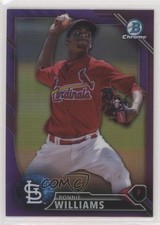 2016 Bowman Draft Chrome Top Prospects Purple Refractor /250 Ronnie Williams 5tr