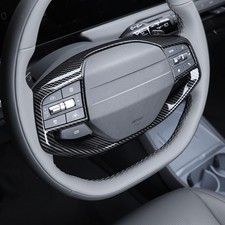Für Kia EV3 EV6 EV4 EV2 EV5 Lenkradverkleidung Lenkrad Abdeckung Kohlefaser