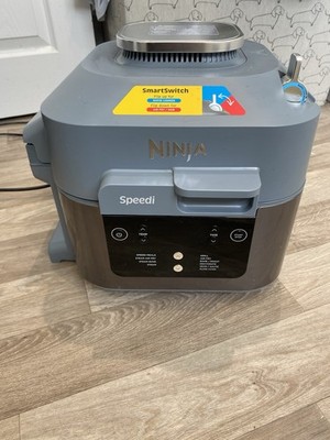 Ninja Speedi 10-in-1 5,7L Schnellkocher und Luftfritteuse ON400UK Grau Sauber Getestet
