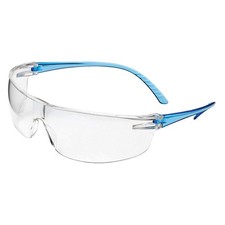 HONEYWELL UVEX 401Y58 PK 10 Safety Glasses,Clear Lens,Blue Frame 401Y58
