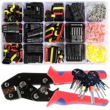 Car Terminals Plug Male Female 16-20AWG Waterproof Automotive Connectors Disc...