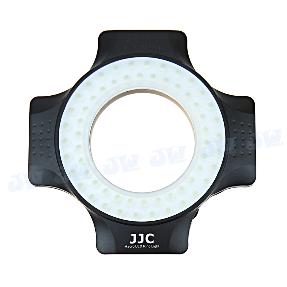 Luz de anillo de flash macro LED universal para lente de cámara, adaptador de rosca de filtro de 6 piezas Foto 3 de 4