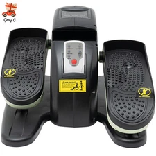 Under Desk Elliptical Machine Electric Seated Leg Foot Pedal Exerciser w/ Remote