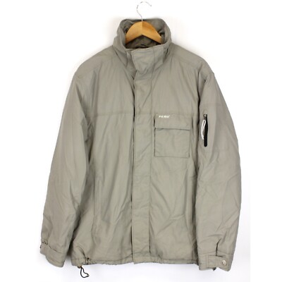PEAK PERFORMANCE RIDGE Herren Jacke Gr.M Thermo Kapuze Grau Full Zip
