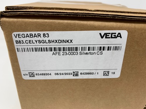 VEGA VEGABAR 83 Pressure Transducer 9.6..35VDC MWP +133bar B83.CELYSCLSHXDINKX - Picture 2 of 8