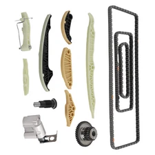 Engine Timing Chain Set for VW Passat Golf Audi A3 1.8 TSI TFSI 06K109158AA 13PC