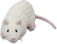 Stofftier PlüSchtier Kuscheltier Ratte, Ca. 20 Cm