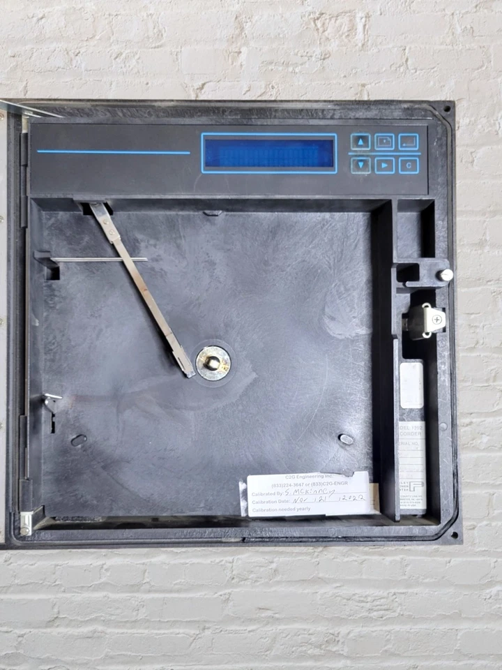 Bailey Fischer & Porter Chart Recorder Model 1392 2 PEN EUC - Image 3 of 4