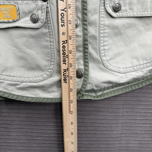 Vintage Columbia Vest Women Medium Brown Cotton Patches Outdoors Hiking. - Picture 5 of 9
