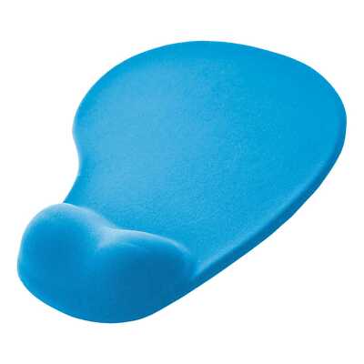 Mauspad mit Schaumstoff Handauflage Mousepad ergonomisches Maus Pad Hellblau