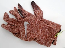 Nike Dri-Fit Gloves Men's Medium Element Running Cinnamon/Light Red Wood/Silver