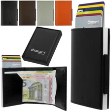 Aluminum Leather EC Card Holder Credit Card Holder ÖGON Wallet RFID