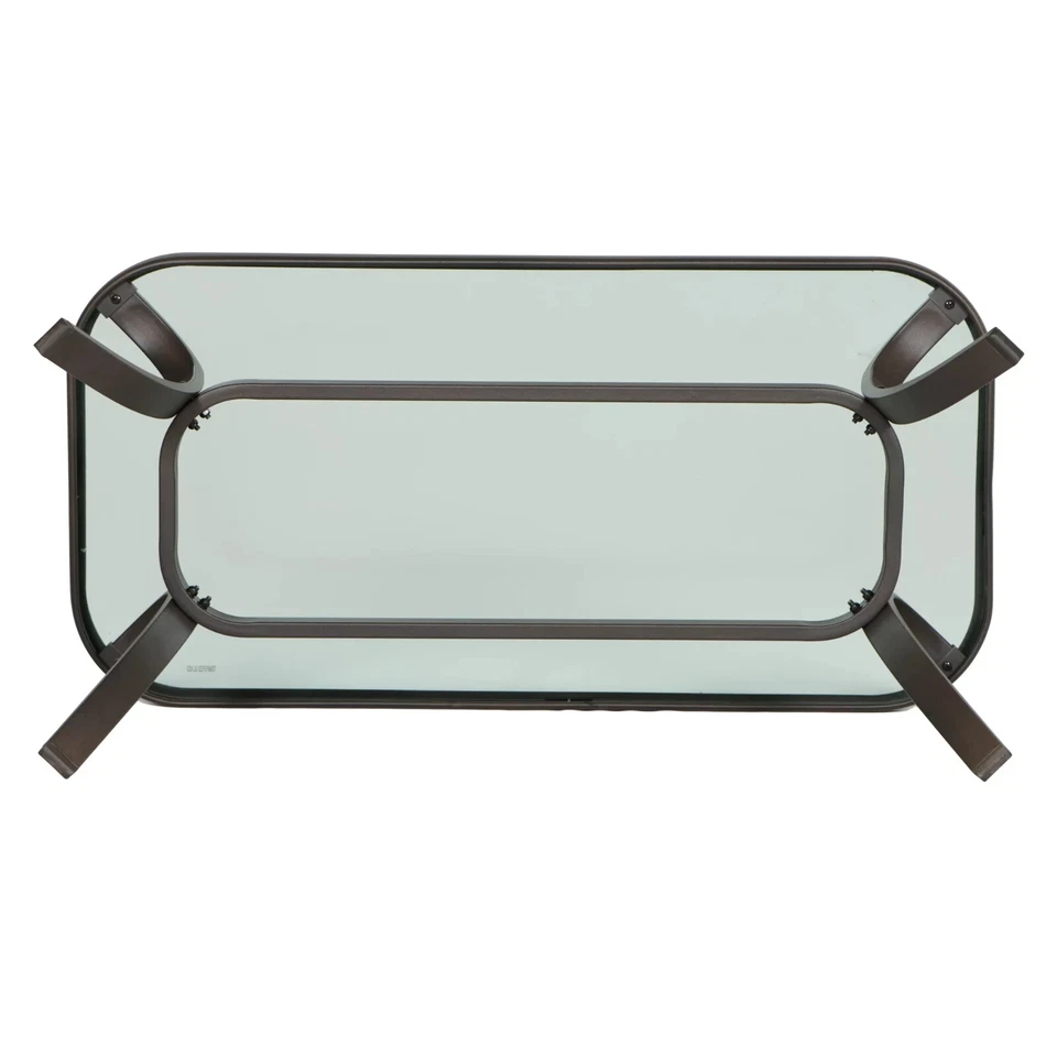 Mainstays Stanton Juego de Conversación de Patio Exterior de 4 Piezas, Azul Foto 2 de 4