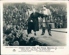 DANNY KAYE LIONEL STANDER THE KID FROM BROOKLYN LOBBY DANNY KAYE LIONEL STANDER THE KID FROM BROOKLYN LOBBY