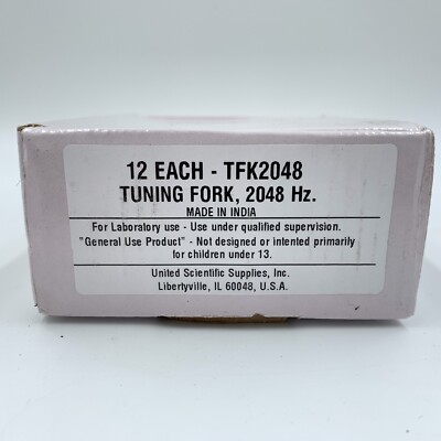 12 Pack United Scientific Tuning Fork TFK2048 2048 Hz