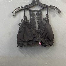 No Boundaries NOBO Women  s Size XL Black Lace Adjustable Ladies Bralette