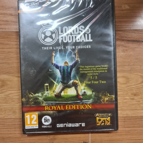 Lords of Football - PC DVD Rom Game - Royal Edition - ( New and Still Sealed ) - Picture 2 of 3