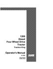 Case Ih 1200 Diesel Four Wheel Drive Tractor Operator`S Manual