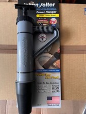 Johnny Jolter PRO Power Toilet Plunger Clog Cleaner Tool