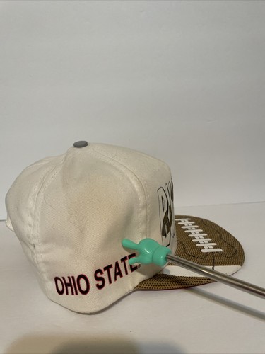 Cappello Vintage Ohio State Buckeyes SnapBack Stampa Puff Football Bill NCAA - Foto 10 di 17